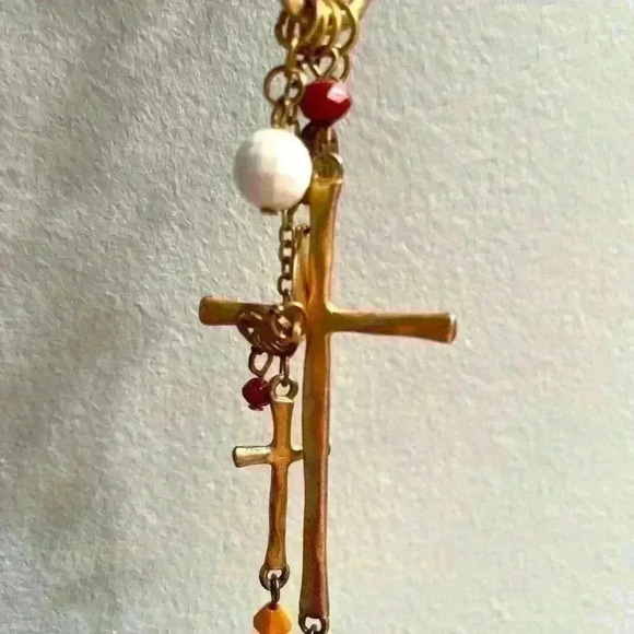 Crosses necklace - Picture 2 of 3